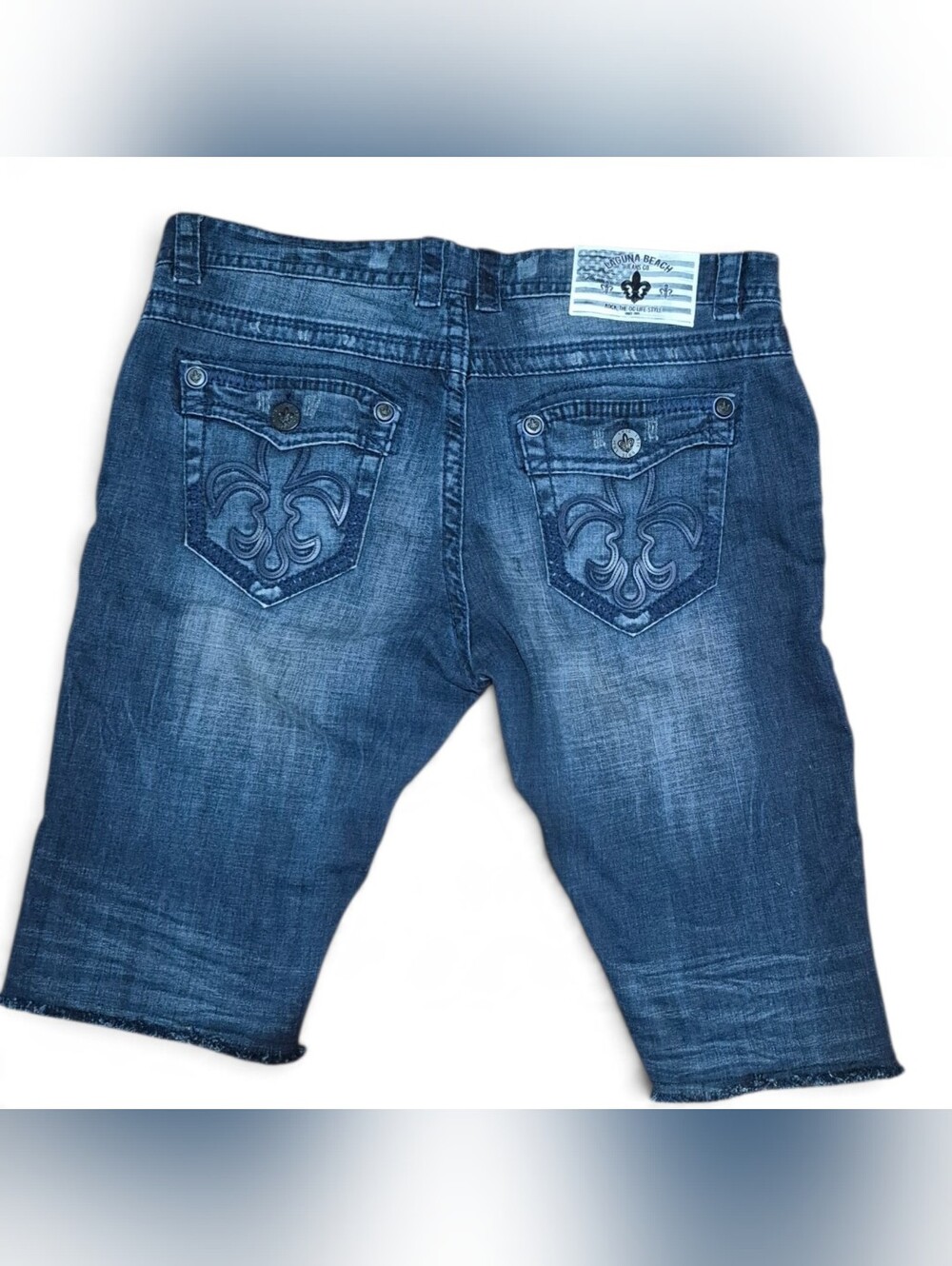 NWT Laguna Beach Jeans Co Men’s Denim Jorts Shorts Size 40 2012 Deadstock